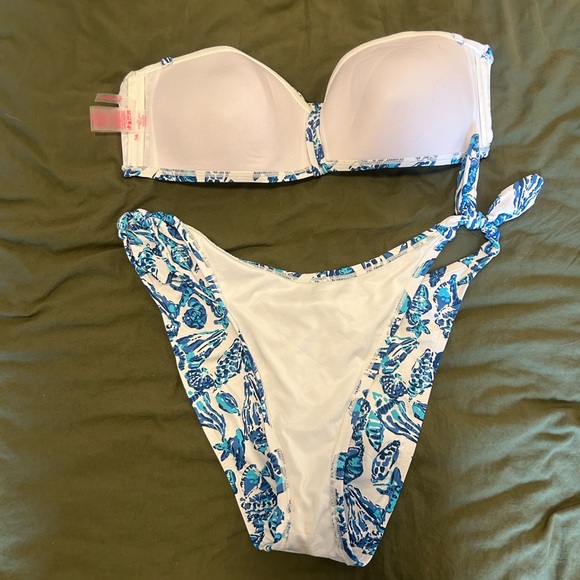 NWOT Lilly Pulitzer two piece bikini - Picture 4 of 7